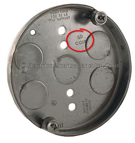 pancake box electrical|6 inch round electrical box.